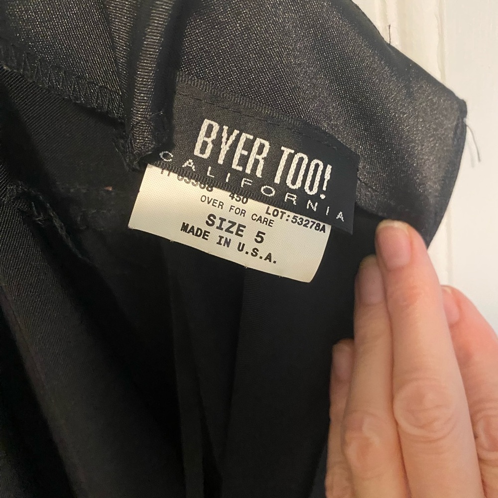 Byer Too! Black Dress